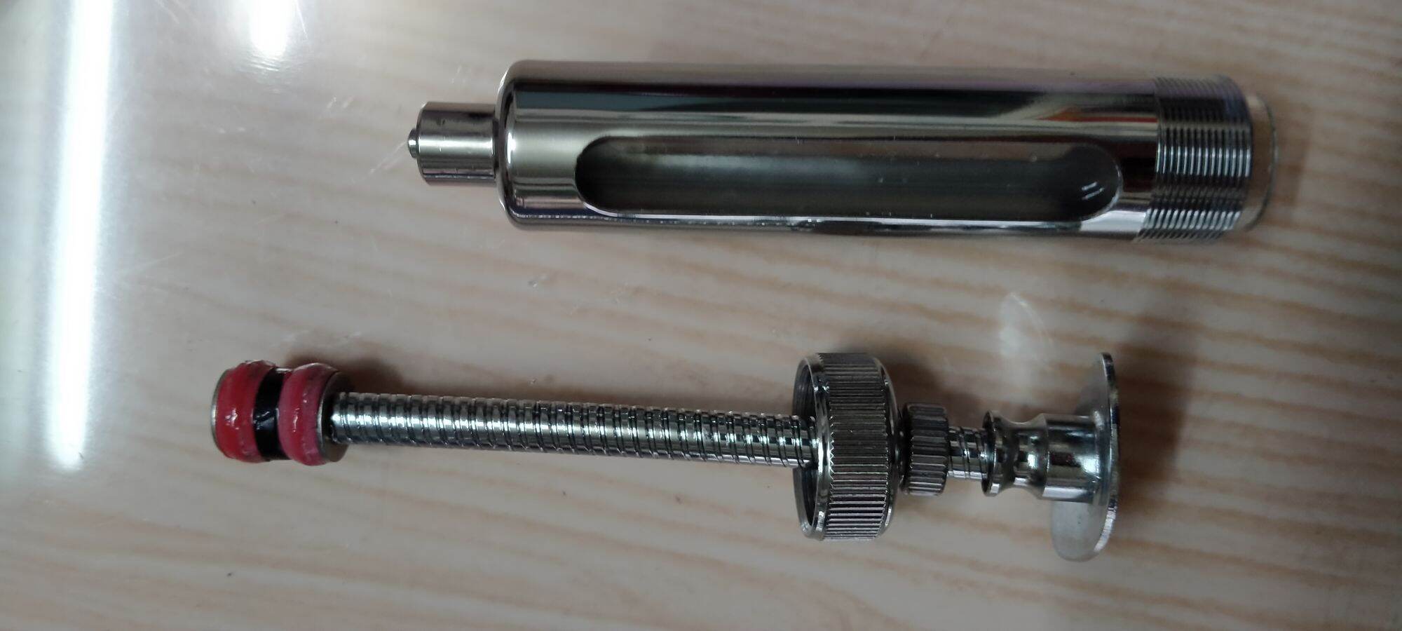 ống tiêm thú cưng 10ml inox