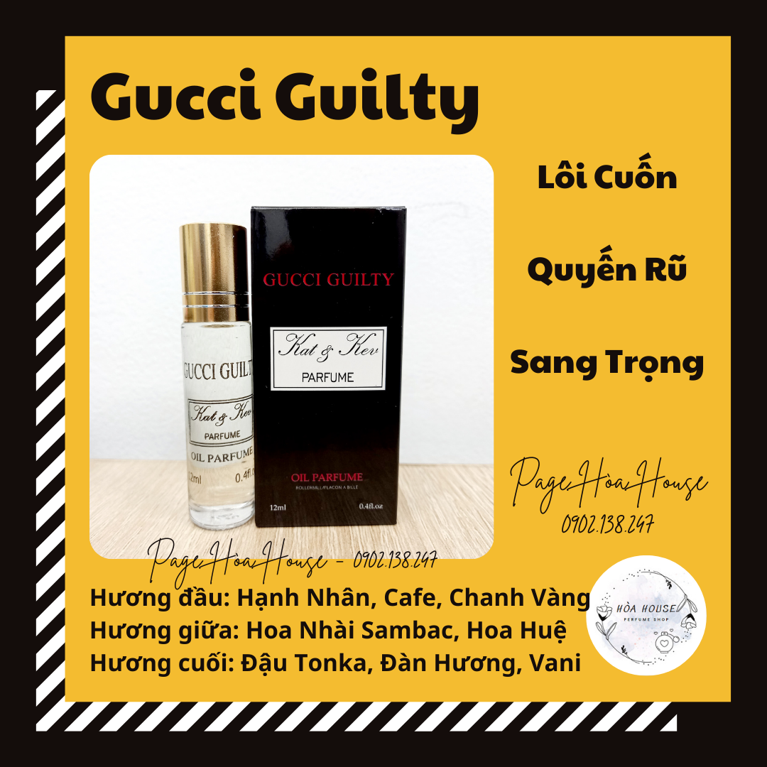 Nước hoa Kat & Kev - Gu Chì Đen