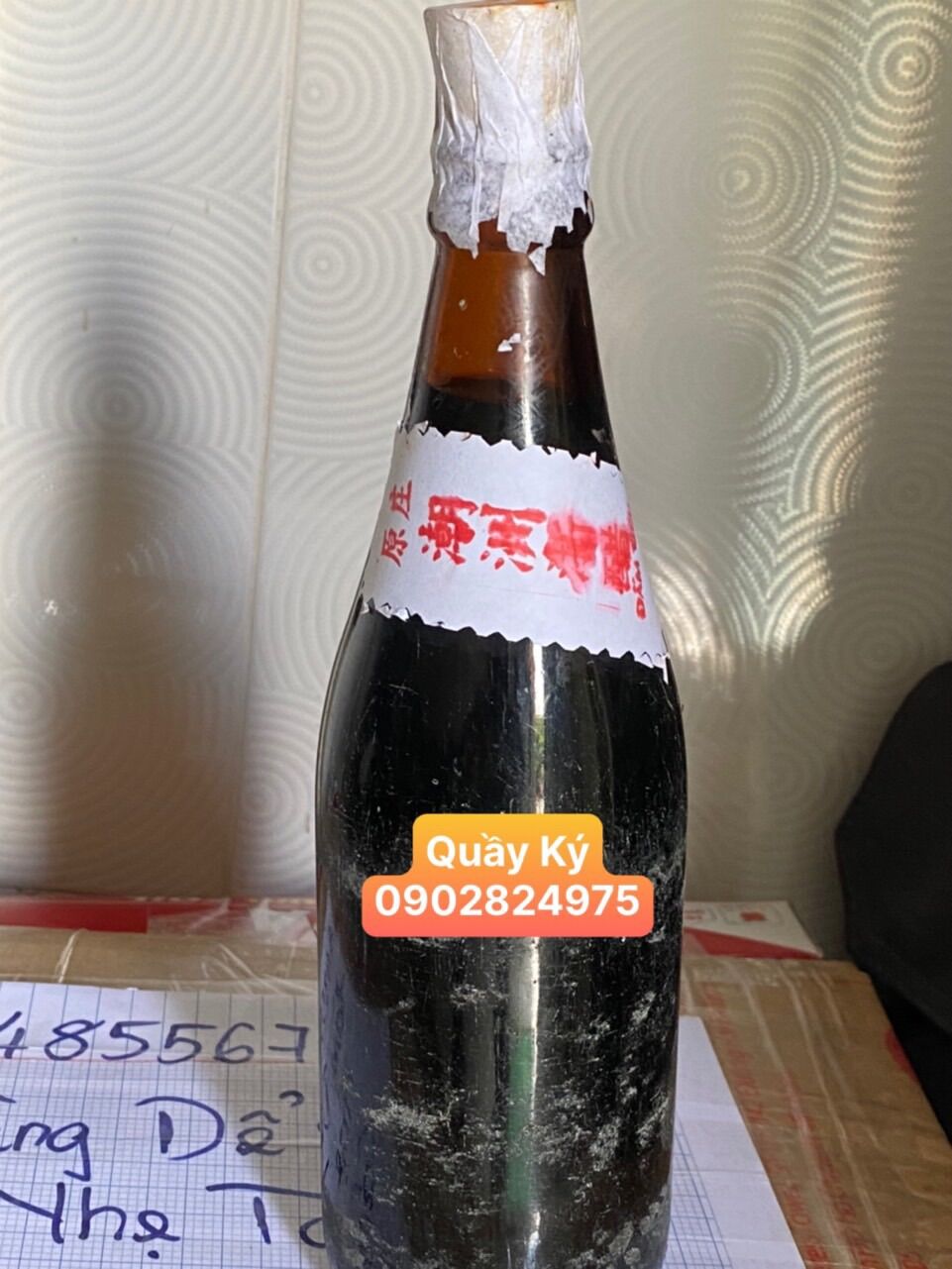 DẤM TIỀU THỦY TINH 500ML - DẤM TIỀU NGƯỜI HOA TRUYỀN THỐNG