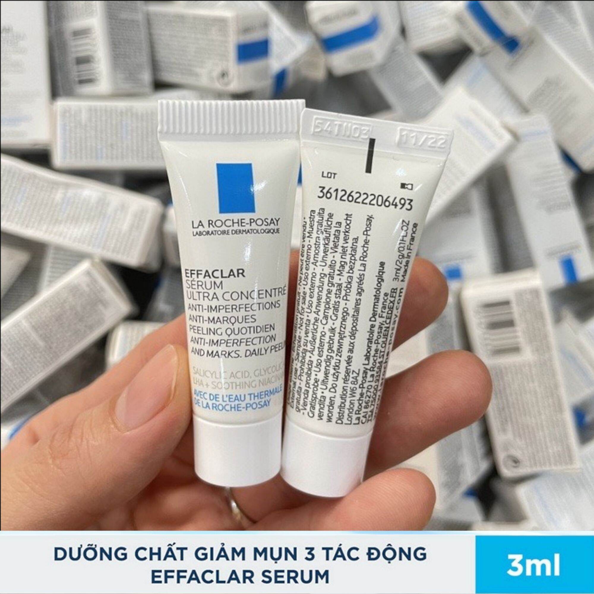 3ml✅️Tinh chất giảm mụn 3 tác động Effaclar Serum La Roche-Posay