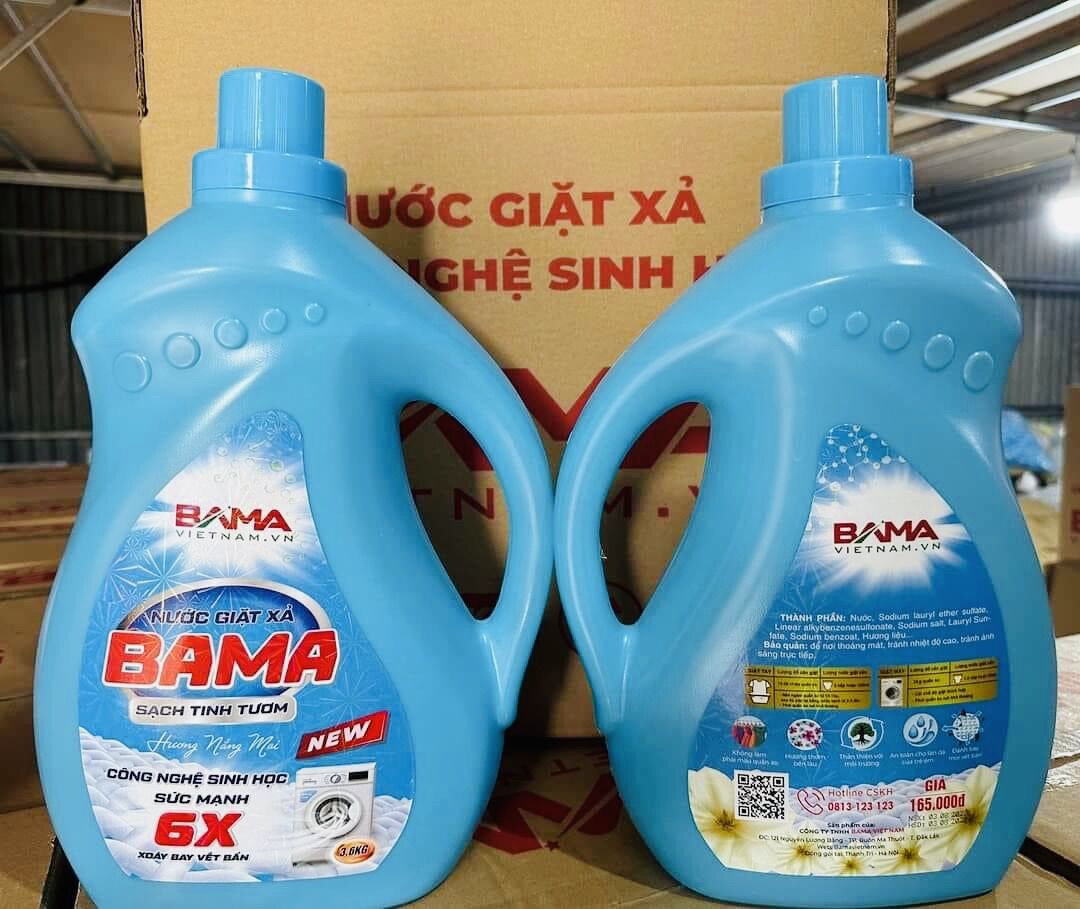 Nước giặt xả sinh học - lâm đại phúc