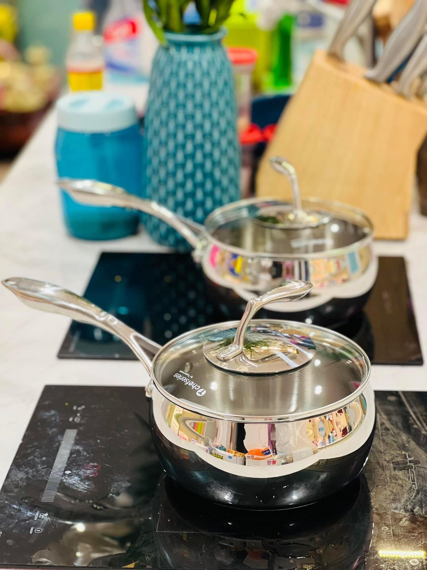 Nồi T Chef Series Saucepan 2.4L (nắp kính)