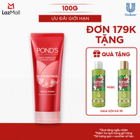 Sữa rửa mặt Ponds Age Miracle mờ đốm nâu và nếp nhăn với 50X Hexyl-Retinol 100G