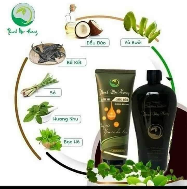 DẦU GỘI THẢO DƯỢC QUỐC DÂN THANH MỘC HƯƠNG