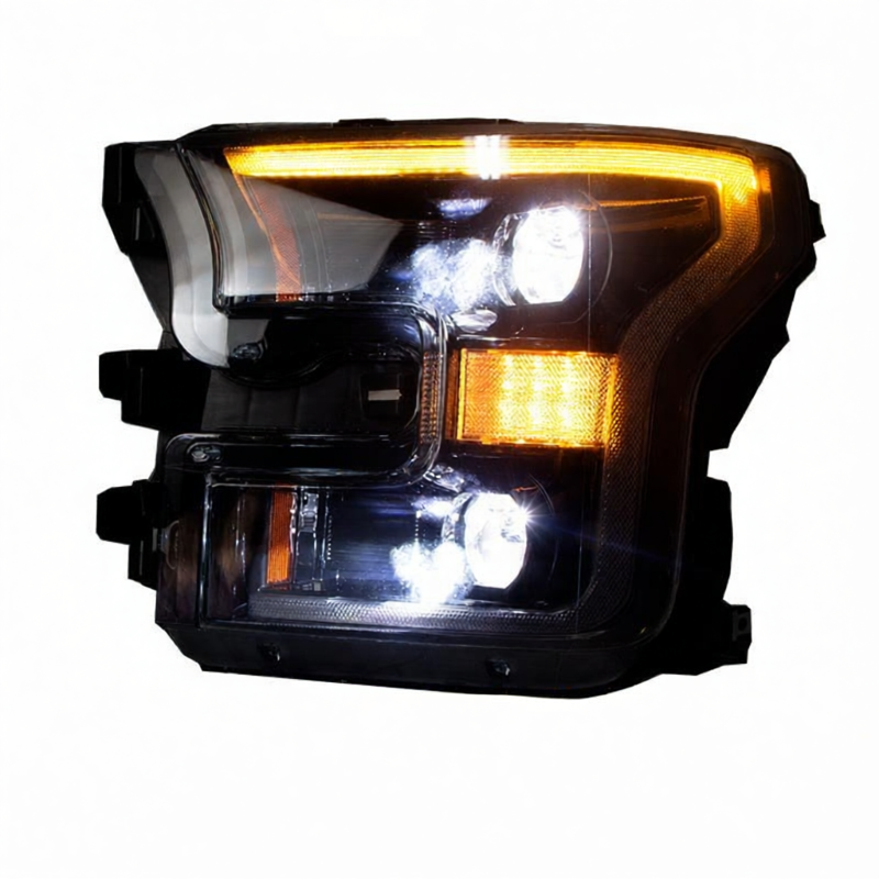 LED Daytime Running Light Laser Dual Beam Lens Headlight Assembly for 15-20 F150 Giá 28,565,000 Đồng*Miễn phí vận chuyển