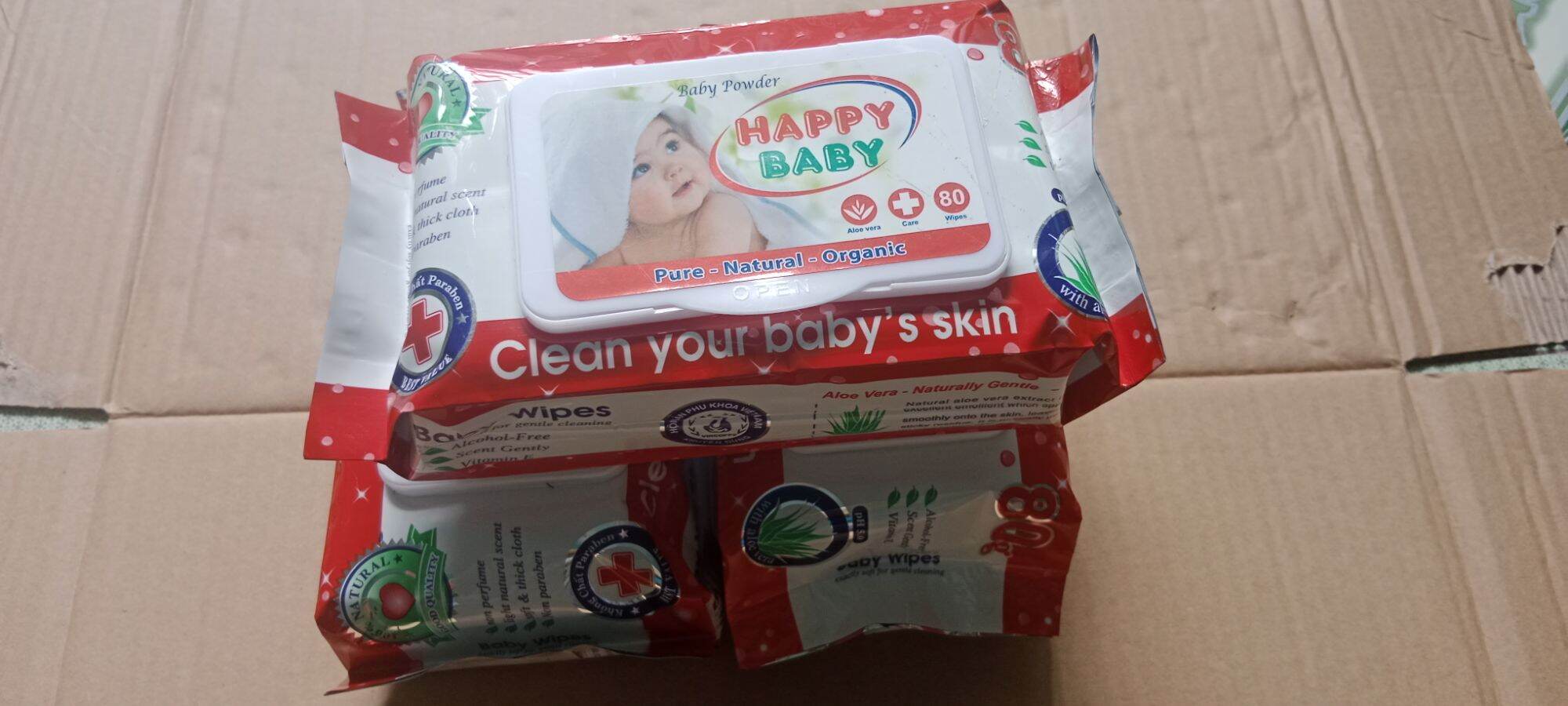 Bịch khăn giấy ướt 80g