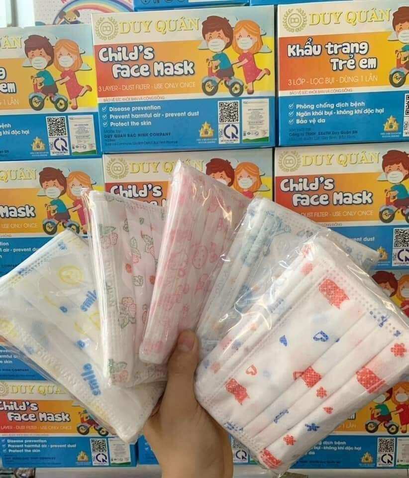 Khẩu trang y tế trẻ em 50 cái