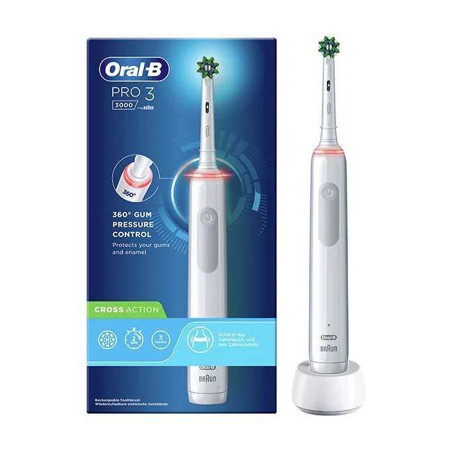 Bàn chải điện oral b bàn chải đánh răng điện pro 2000s pro 2000 đánh răng tự động cảm ứng nướu có bảo hành hàng đức sản xuất 03/2021