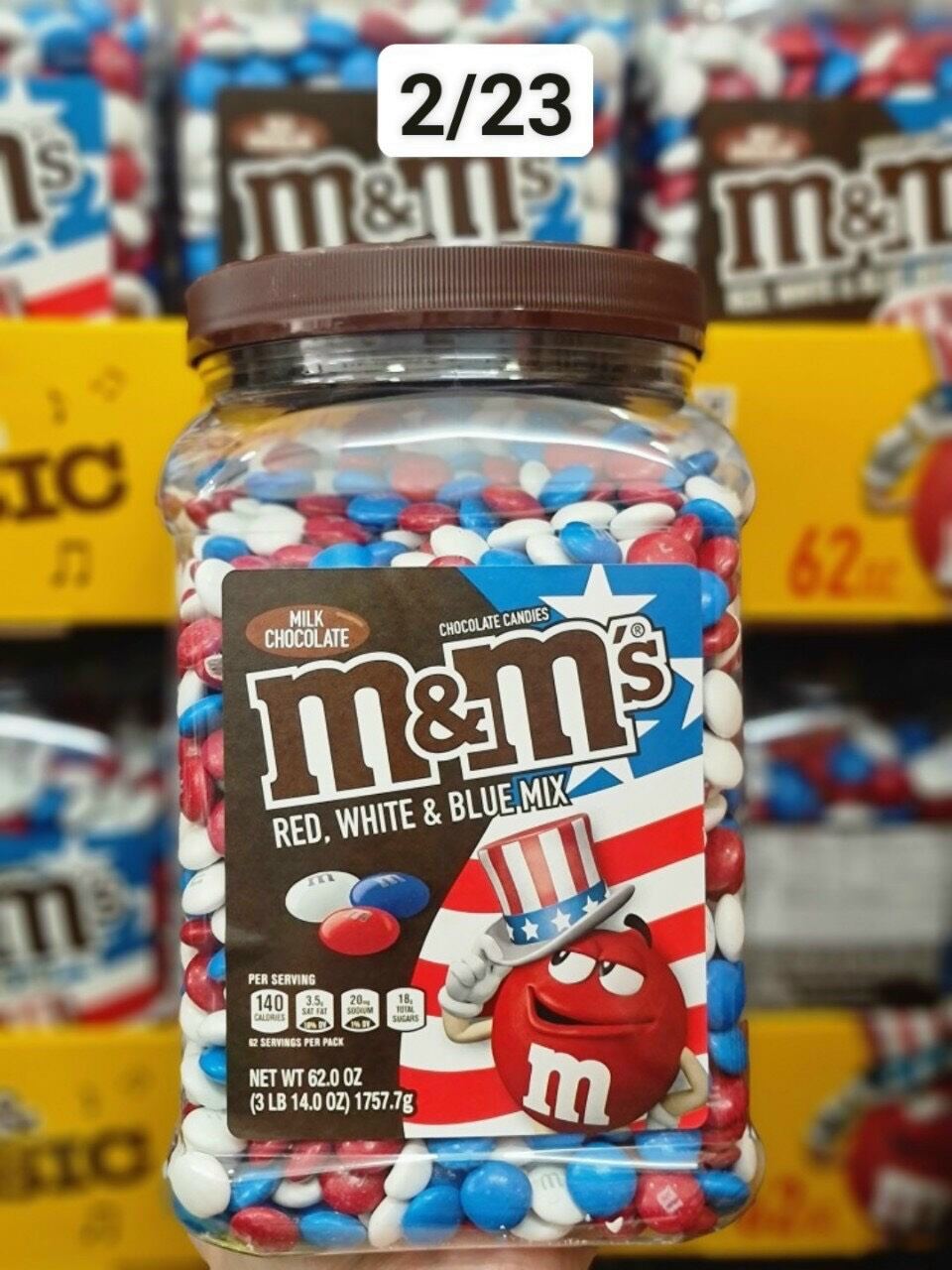 SOCOLA M&M SIZE 1kg559 và size 1757g . HÀNG NHẬP MỸ