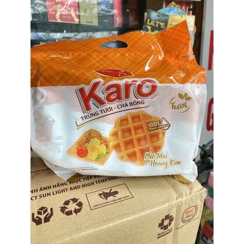 Bánh Karo phô mai hoàng kim 1 túi 156gram