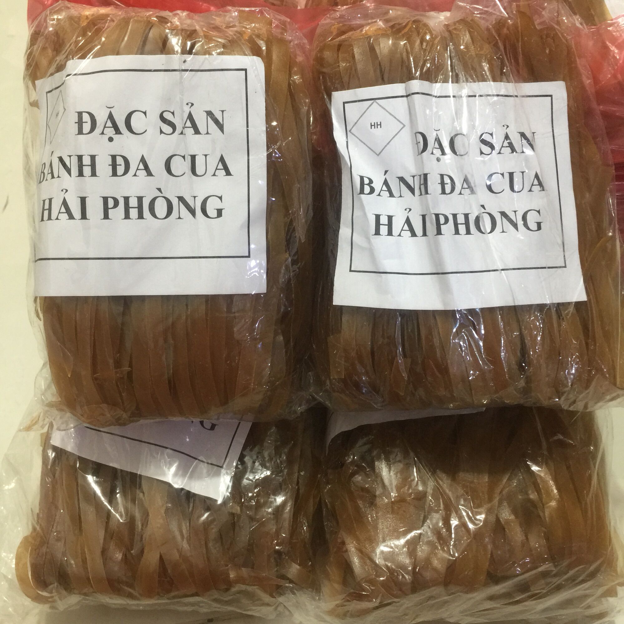 Bánh đa cua (500gr/ gói) đặc sản Hải Phòng