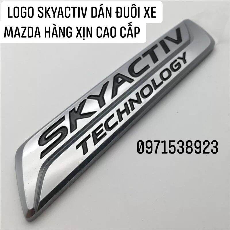 logo CX-5 SKYACTIV dán xe MAZDA CX-5 hàng cao cấp. 