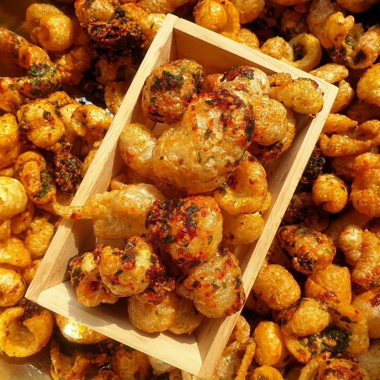Da Heo Sấy Mắm Hành Hũ 150g