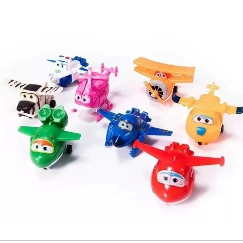 Đội bay robot siêu đẳng lắp ráp cho bé bộ 8 con