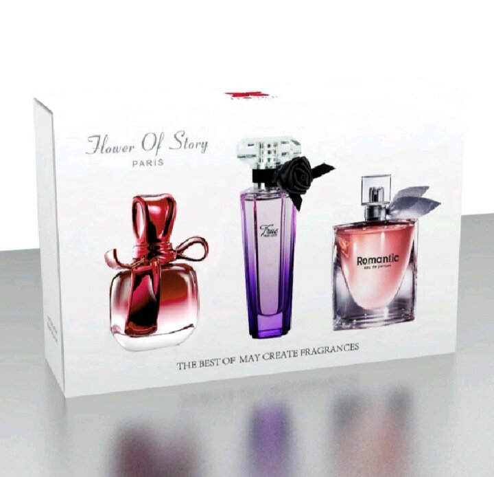 Set 3 Chai Nước Hoa Nữ cao cấp Flower of Story Pefume Fragrances