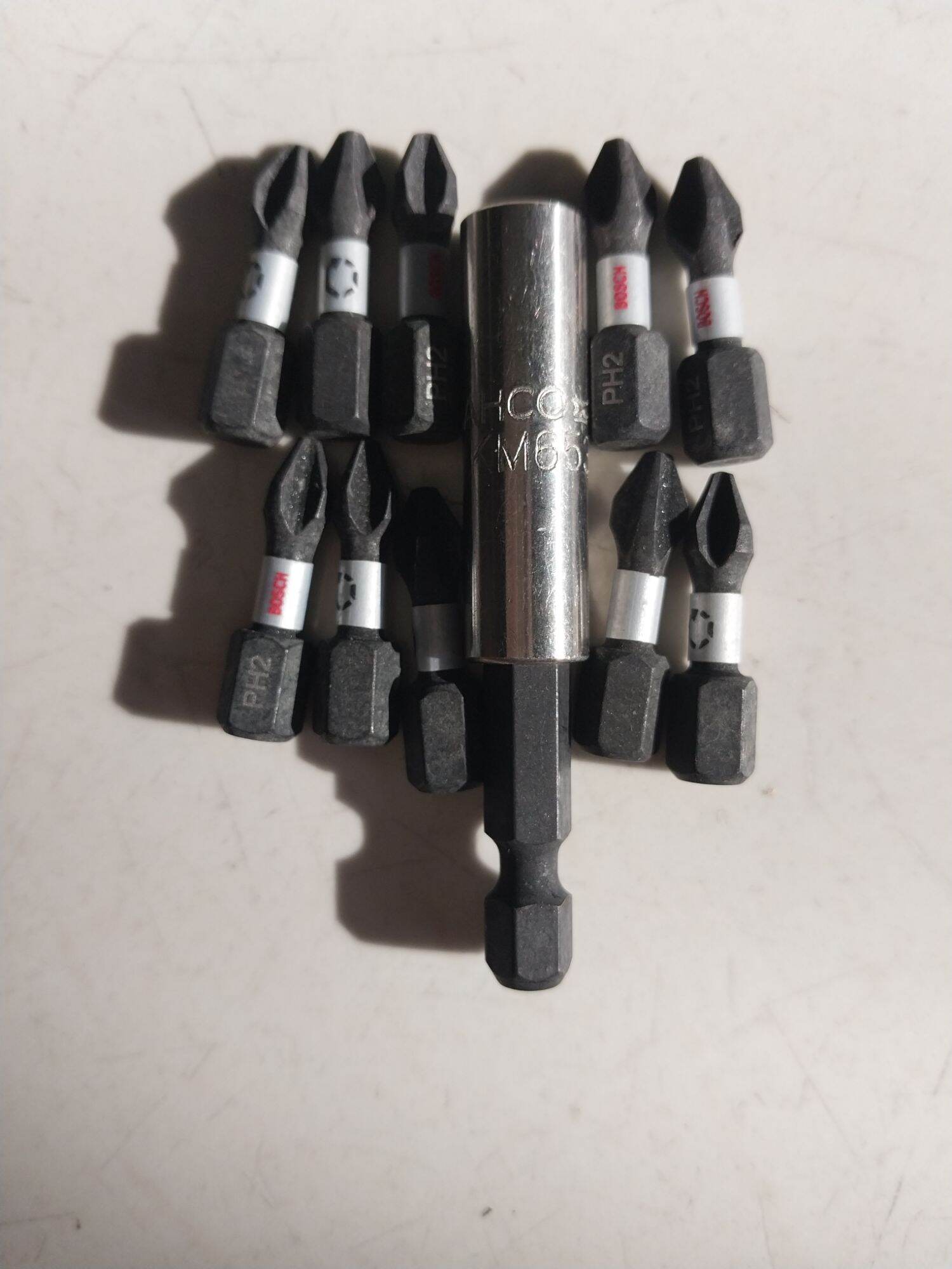 Bộ đầu nối vít metabo + 10 vít bos.ch 2.5cm