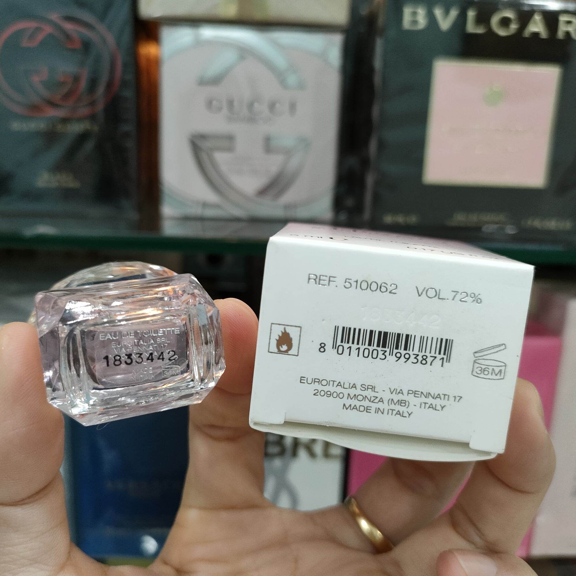 Nước hoa mini Versace Bright Crystal EDT 5ml - Italy