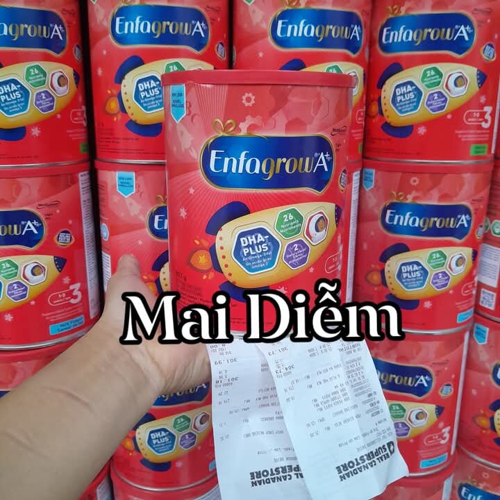 Sữa ENFAGROW A+ nội địa CANADA, lon 907gr