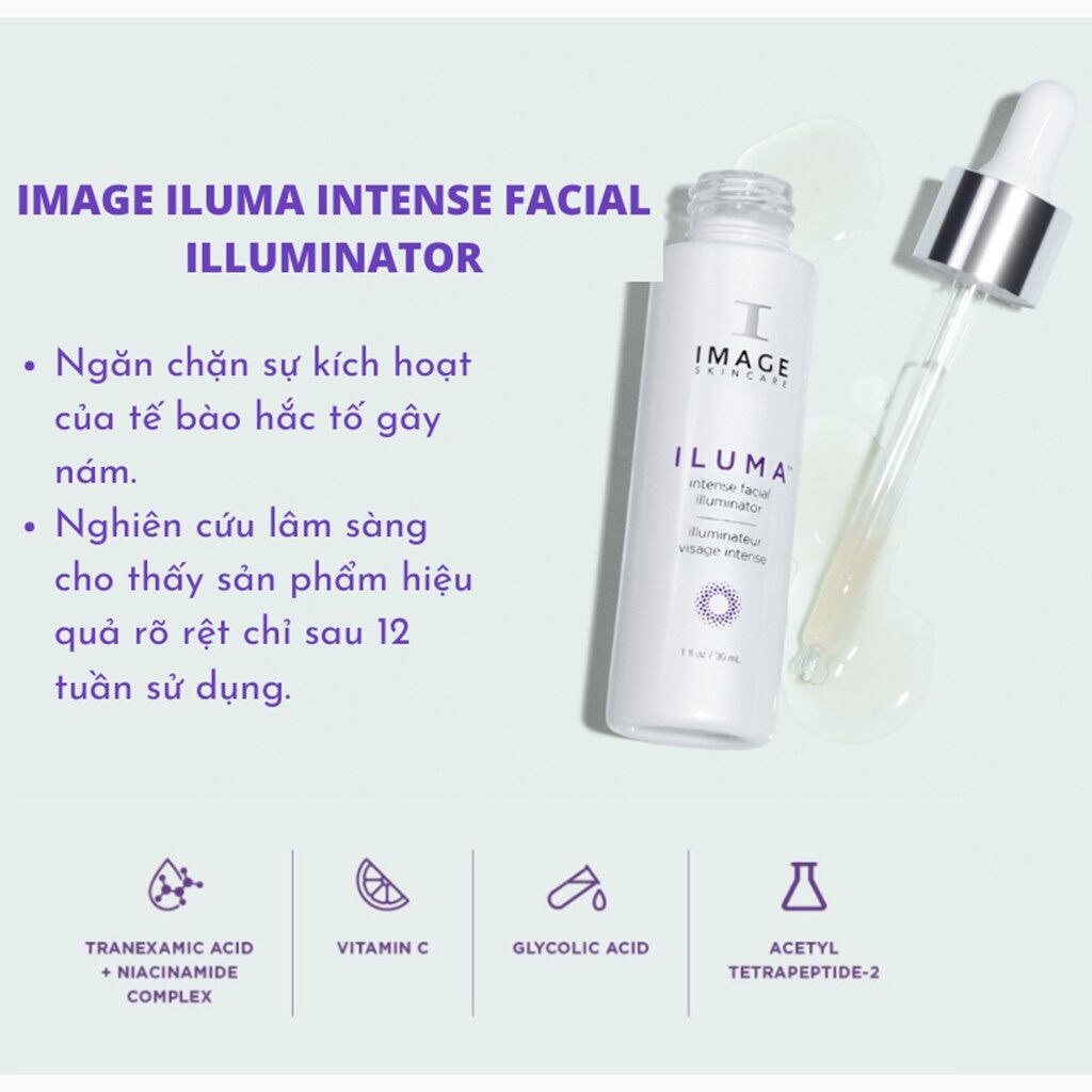 [HCM]SERUM MỜ NÁM ,MỜ THÂM và TRẮNG DA IMAGE ILUMA