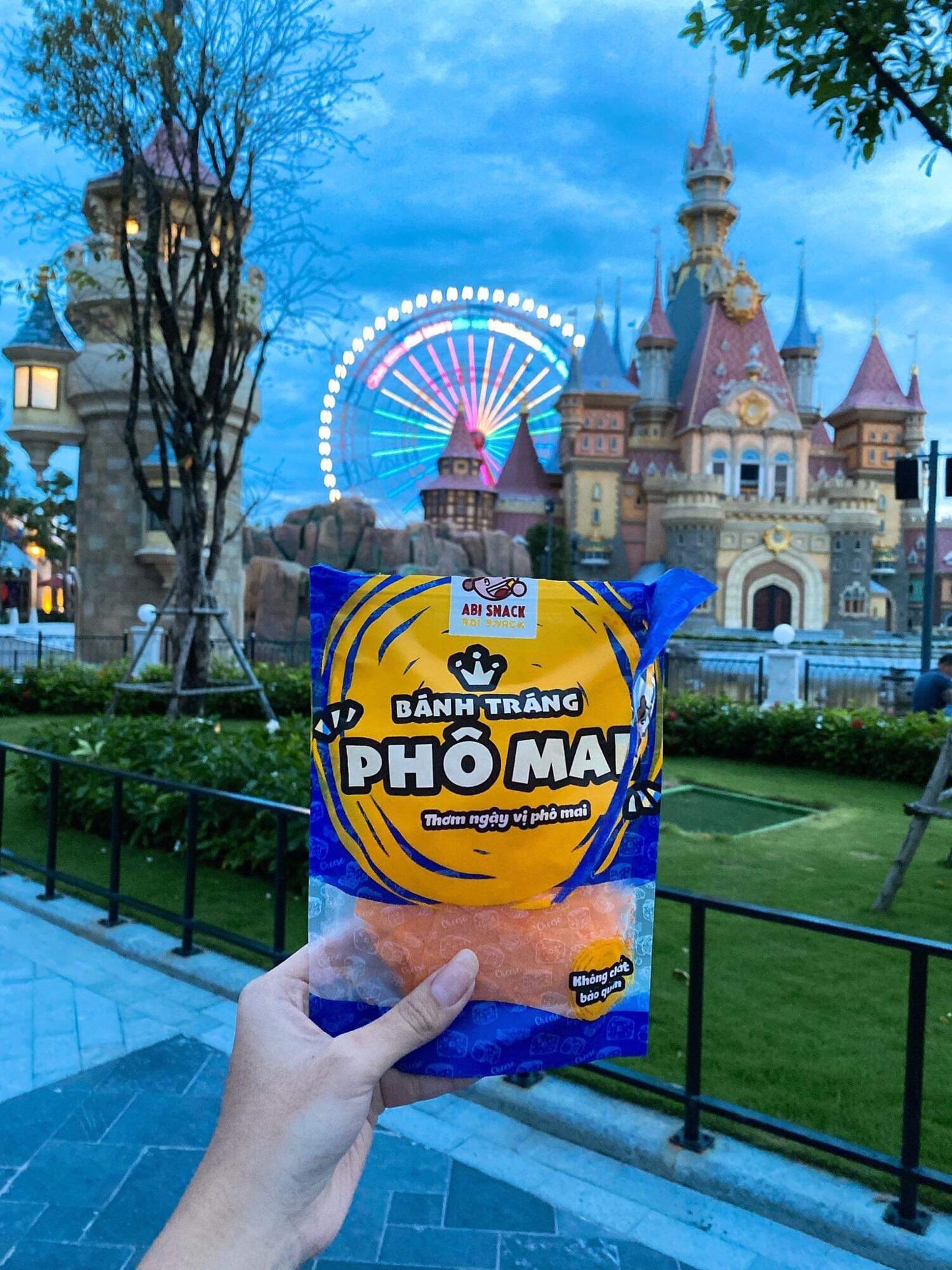 [HCM]BÁNH TRÁNG NGỌT ABI VỊ PHÔ MAI