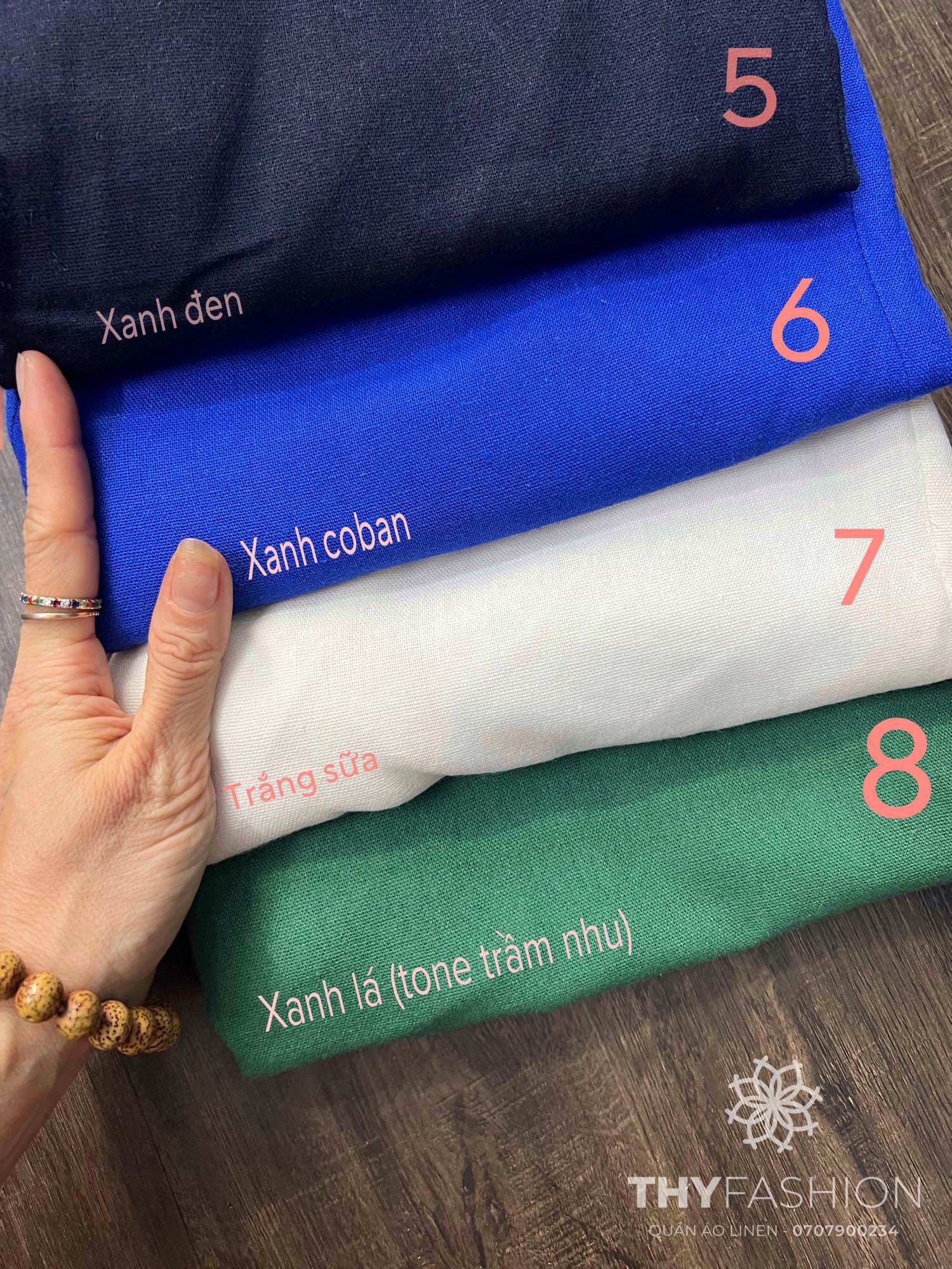 QUẦN LINEN SUÔNG DÀI (dây kéo hông, sau lưng thun)