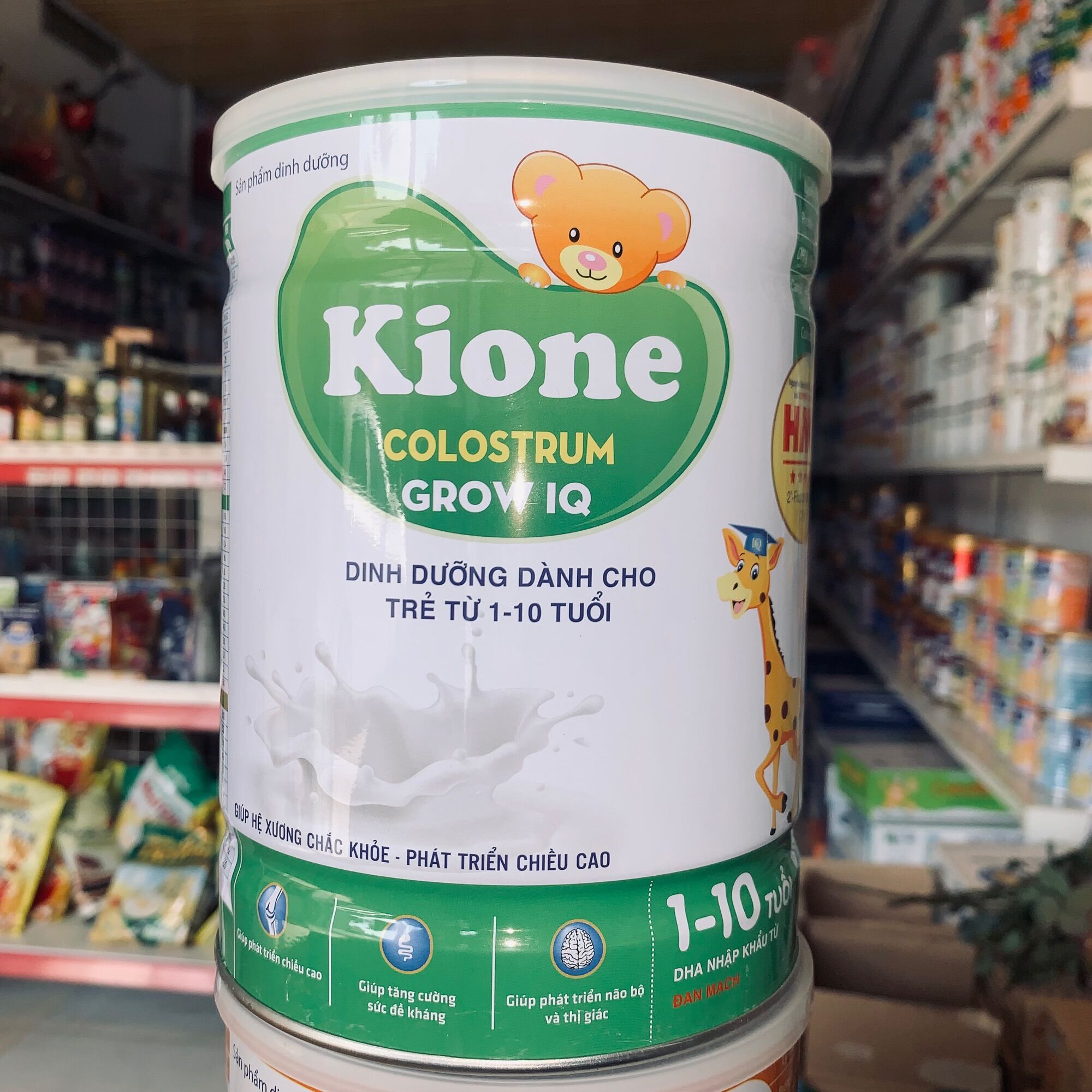 Sữa kione Grow lon 900g