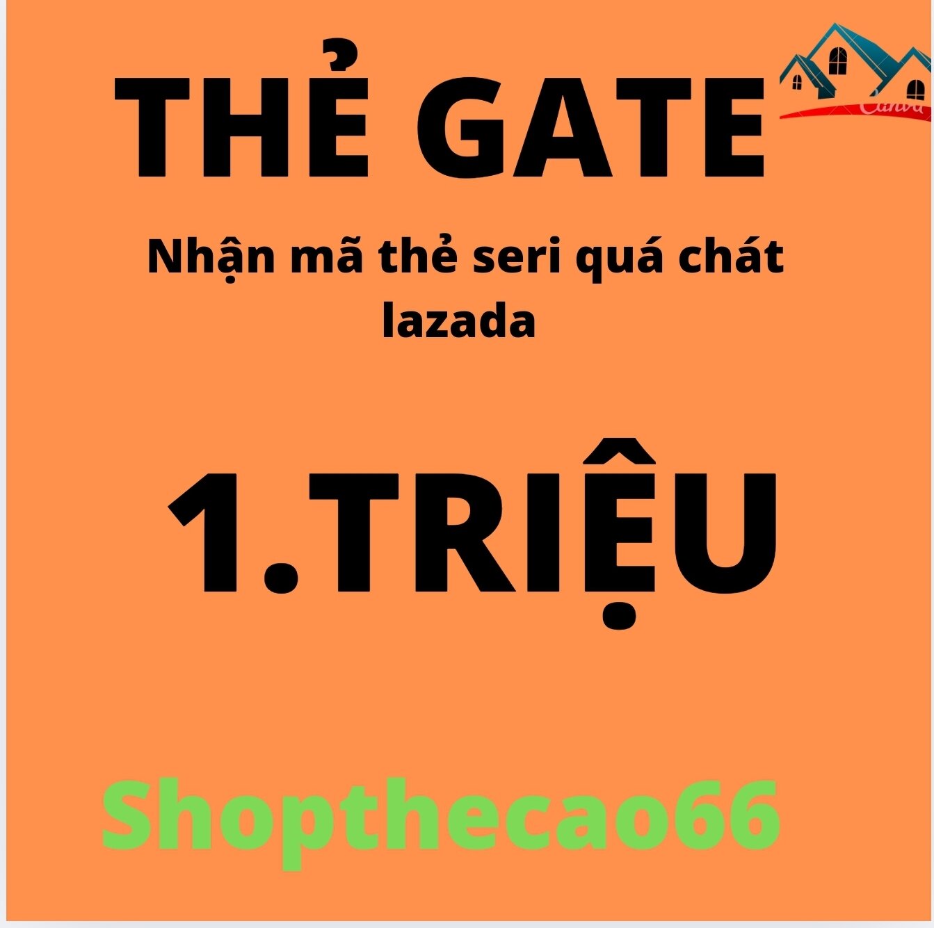 Thẻ GATE 1.000.000 nhận mã thẻ + seri siêu tốc