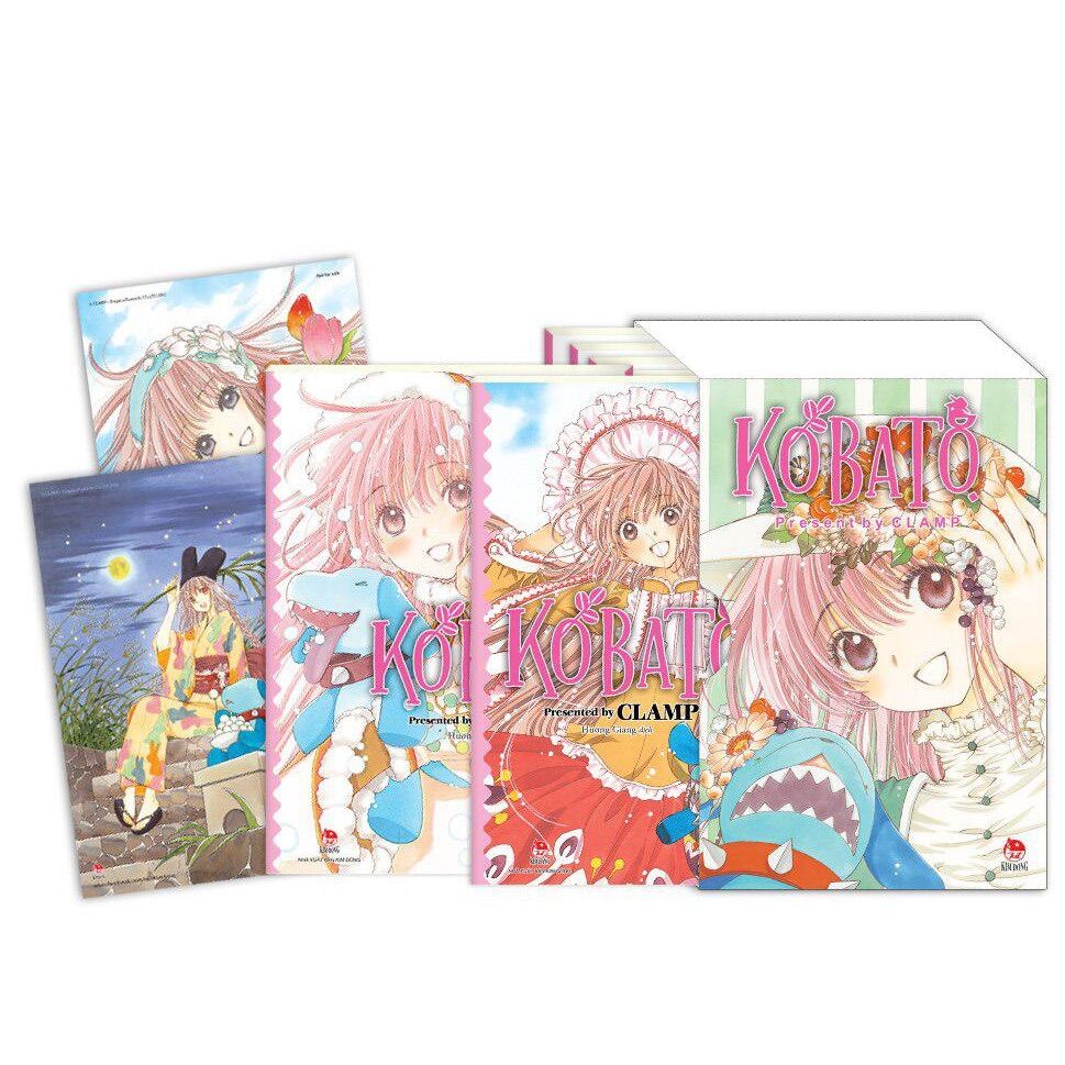 Boxset Kobato - Full 6 tập và 2 postcard bị bục seal như hình