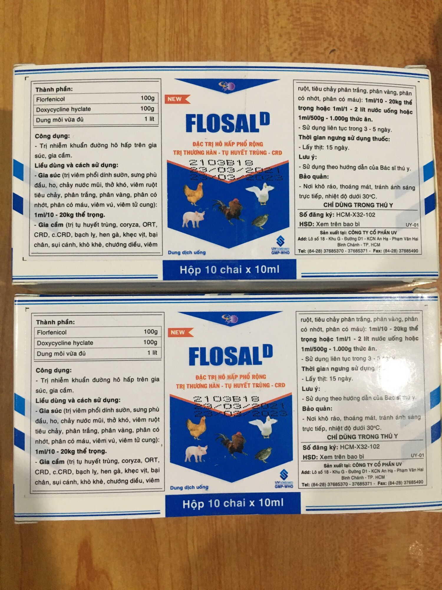 [ 5 Lọ] Flosal 10ml thuốc gà đá trị khò khè, sổ mũi.