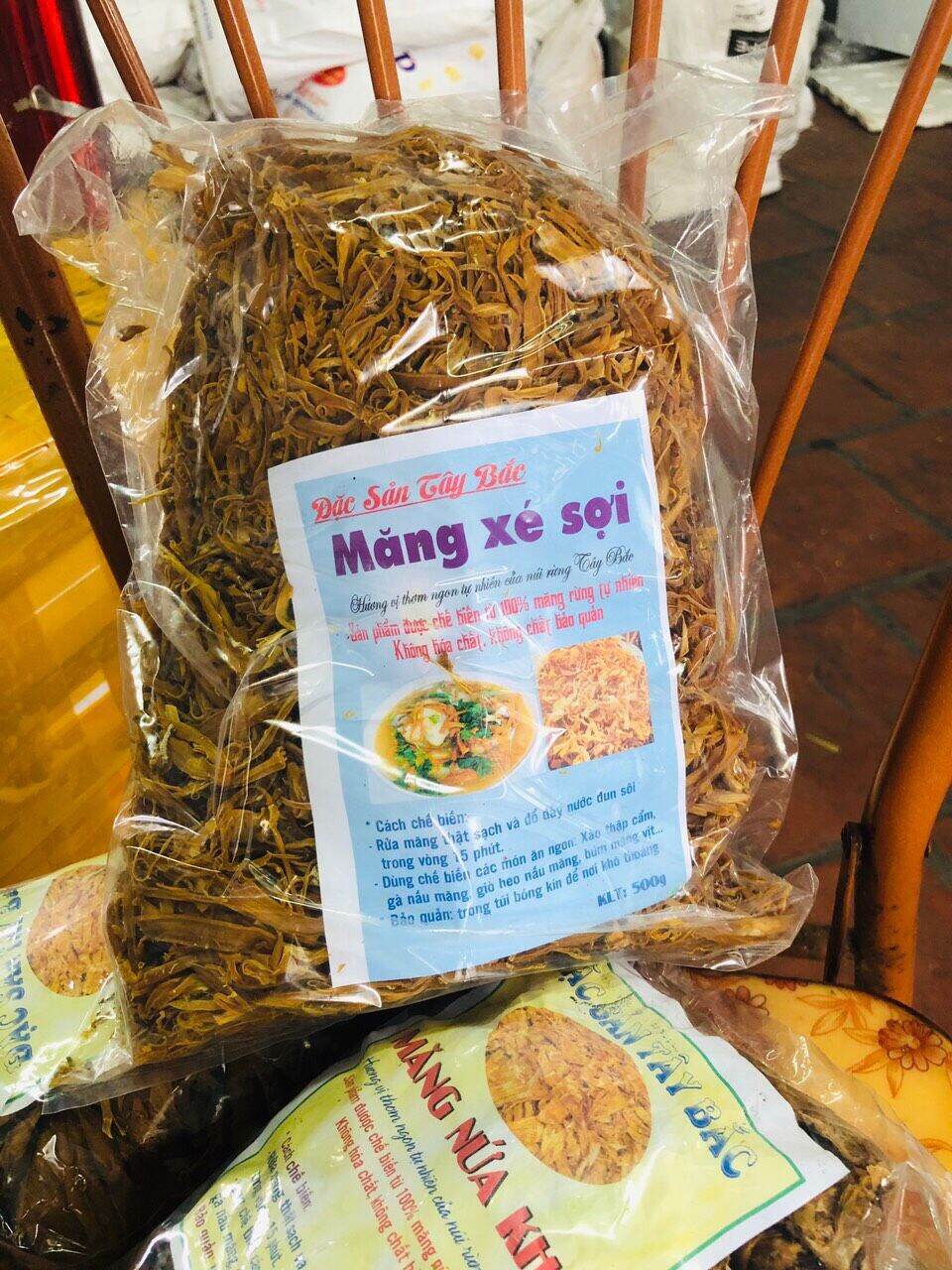 Măng khô đặc sản núi rừng Tây Bắc
