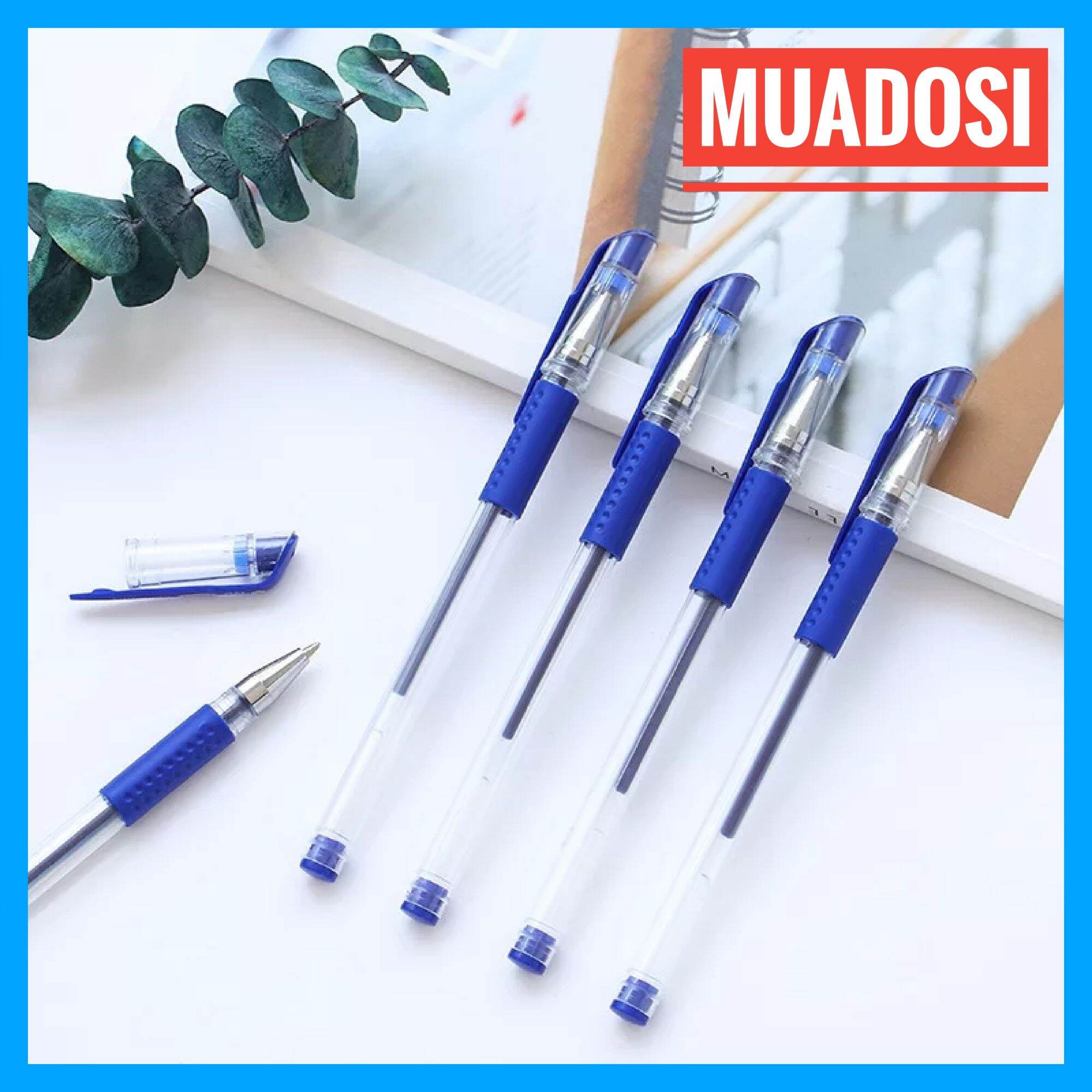 Combo 5 viết bi bút bi màu xanh