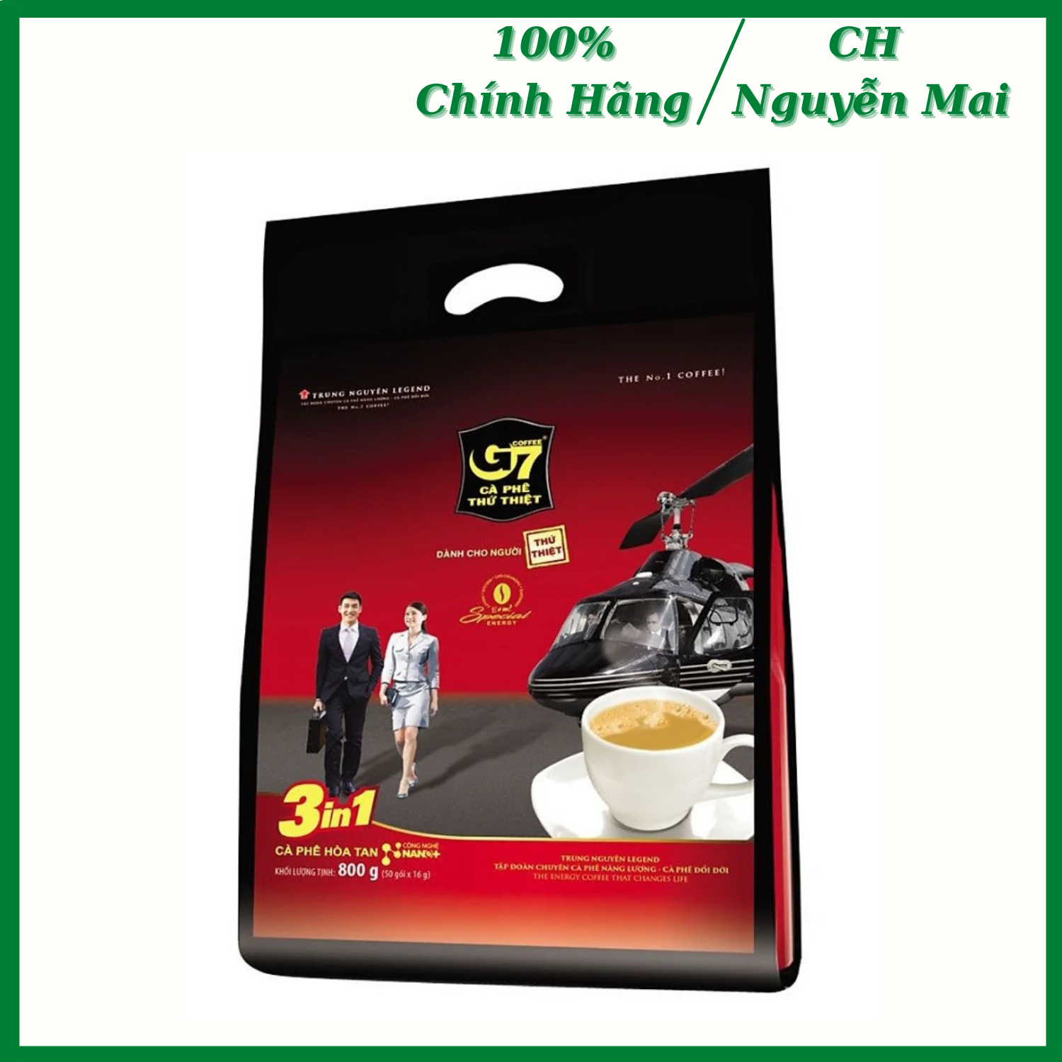 5 bịch Cà phê sữa G7 3in1 Trung Nguyên (1 bịch 50 Gói) - cafe g7 - Cà ...