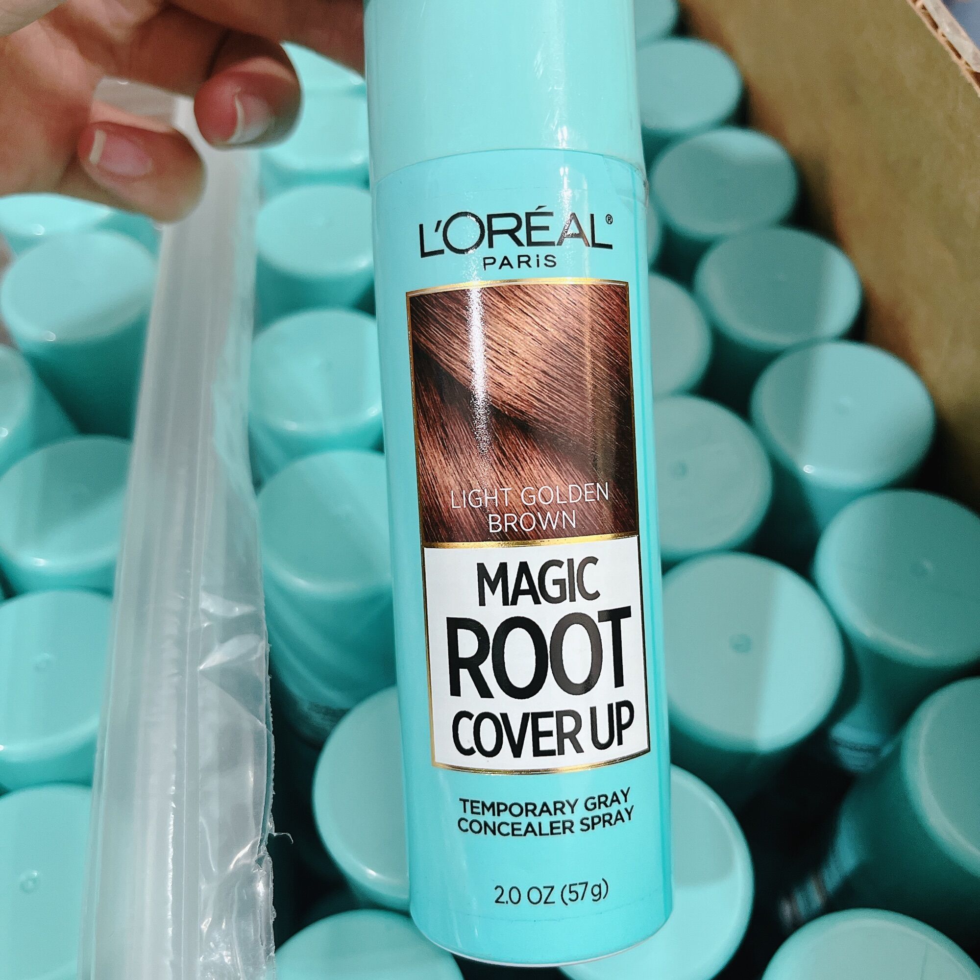 Thuốc nhuộm chân tóc bạc tạm thời Loreal Magic RootCover up