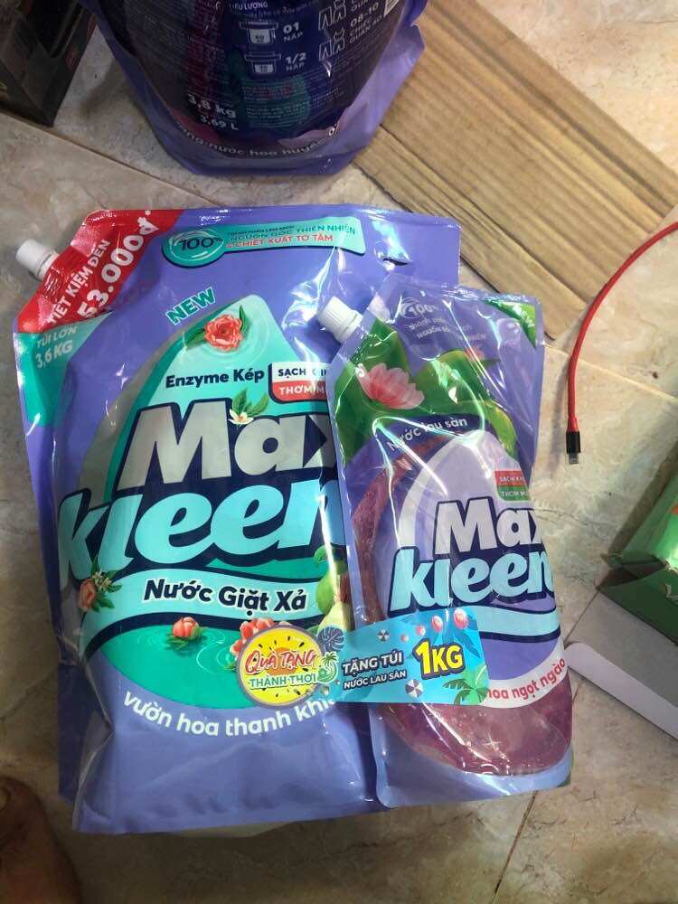 Nước giặc 3kg8 Max kleen