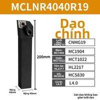 Dụng Cụ Gia Công CNC Kẹp Hình Đào Mặt Đầu và Đường Kính Ngoài