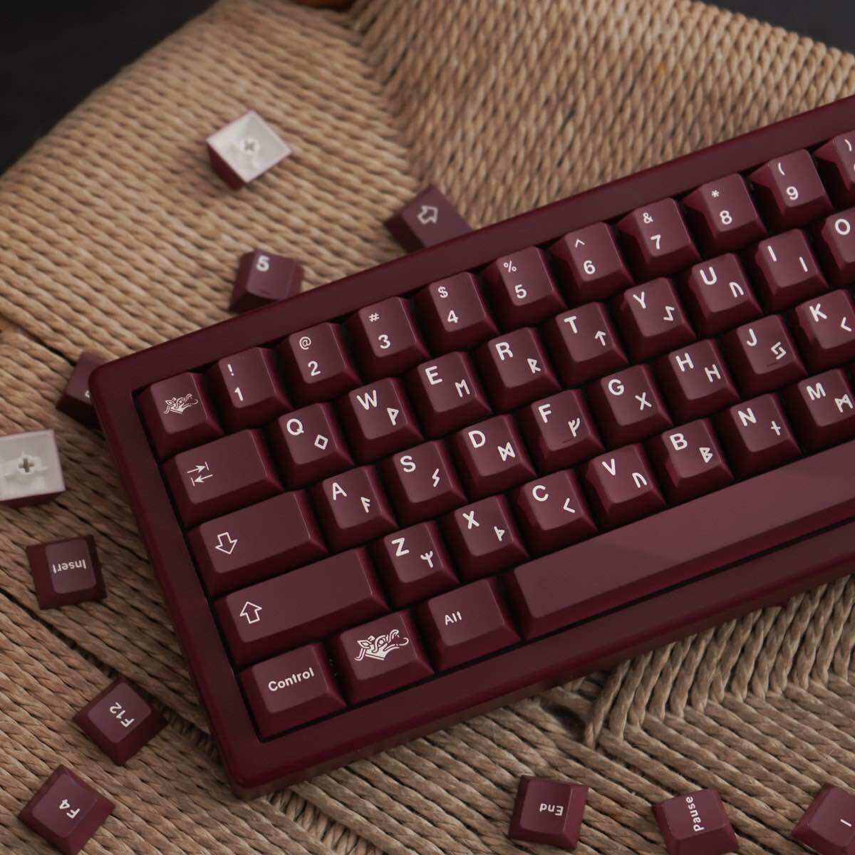 Keycap Cherry Blot PBT Cherry Profile bàn phím cơ Keycap GMK Clone - Polabe Store
