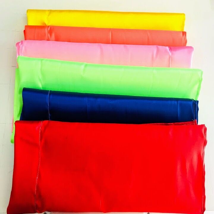 Cờ phướn, cờ chuối 6 màu, cờ màu size 65x180cm vải phi bóng