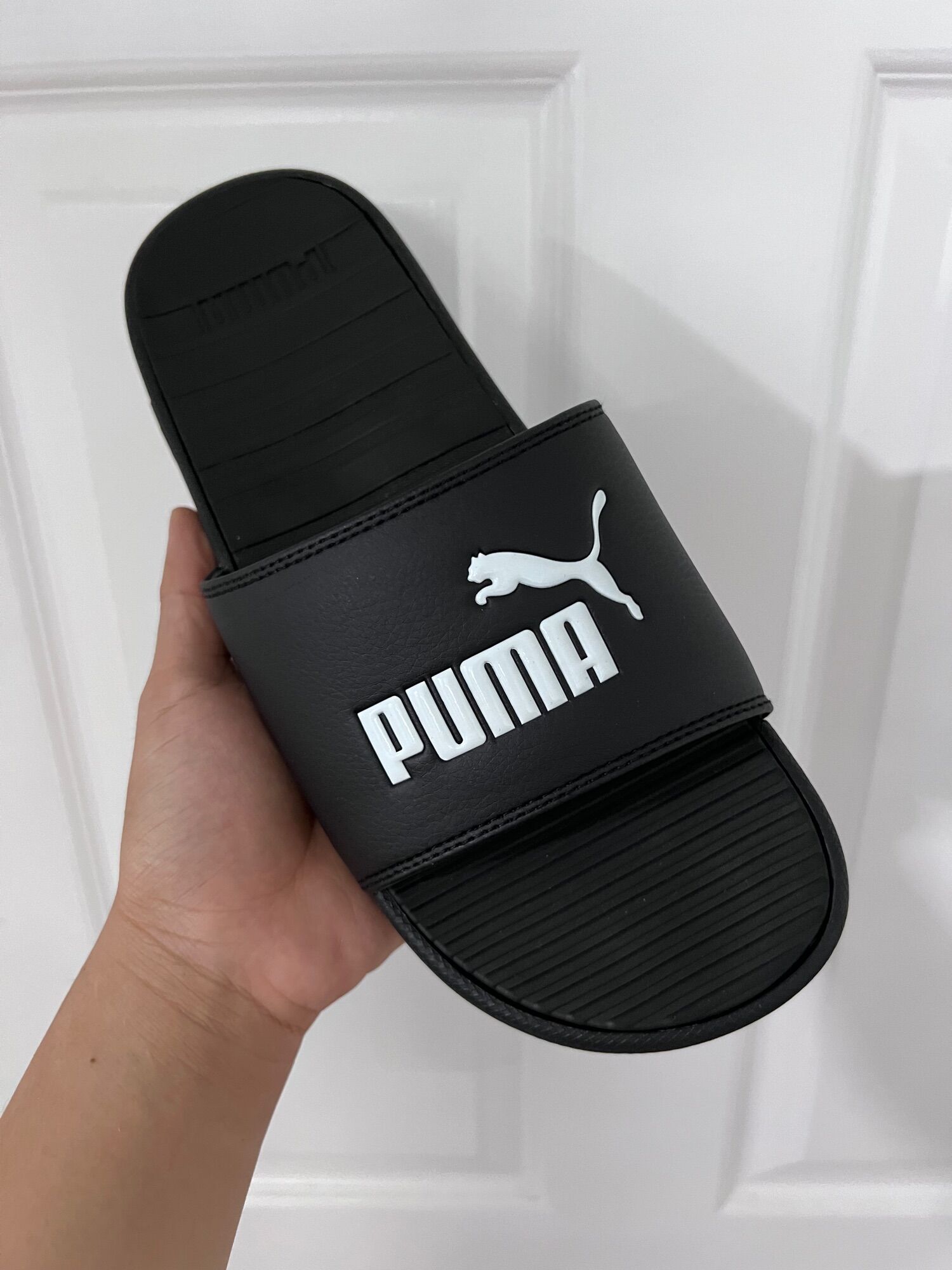 [371023 01] Dép Puma Cool Cat Black/White