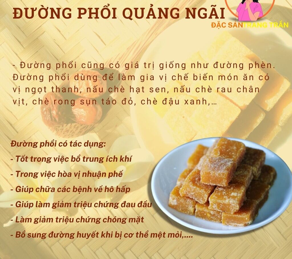 Đường phổi vàng cục Quảng Ngãi