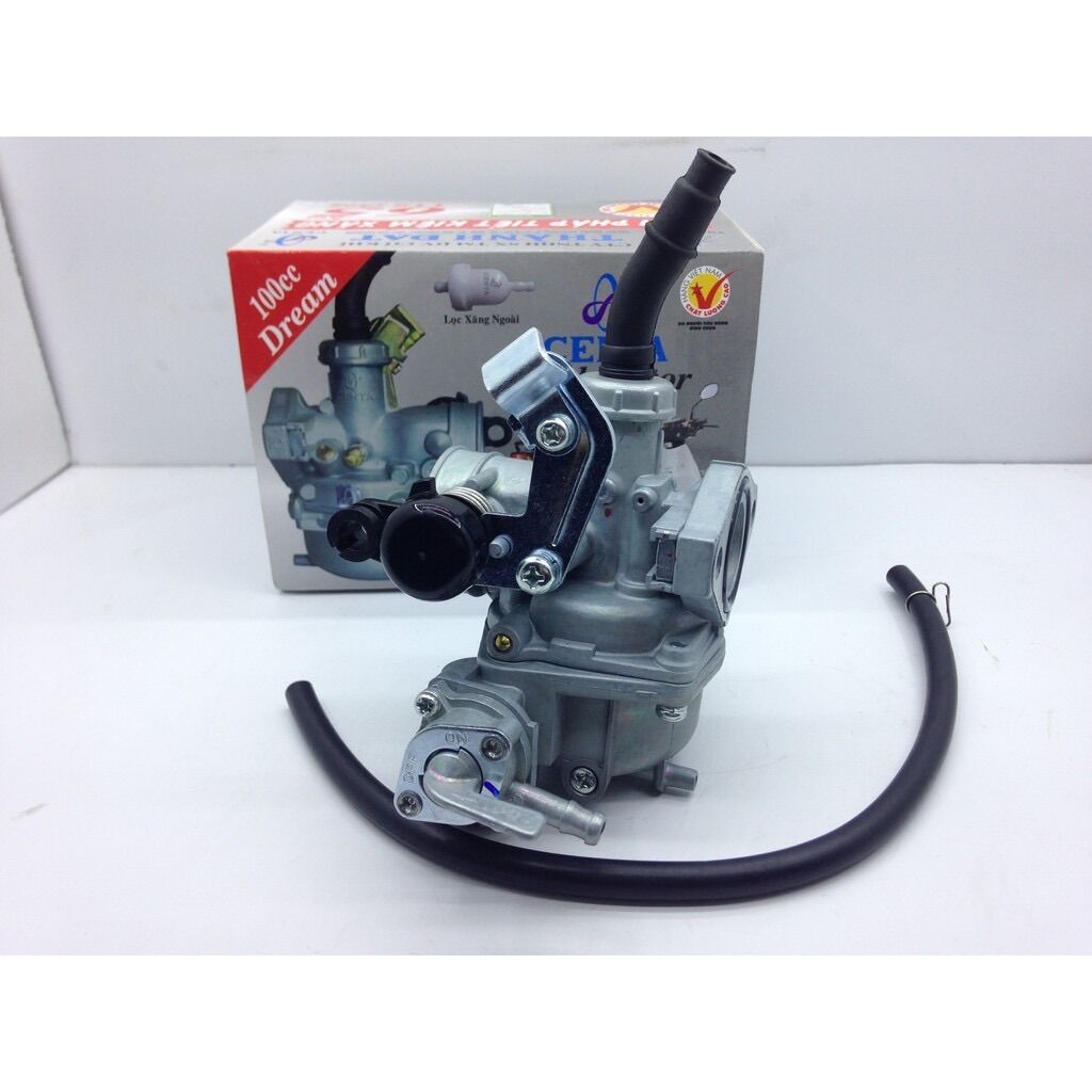 Chế hoà khí Centa TIẾT KIỆM XĂNG Bình xăng con Centa 100cc Wave, Dream