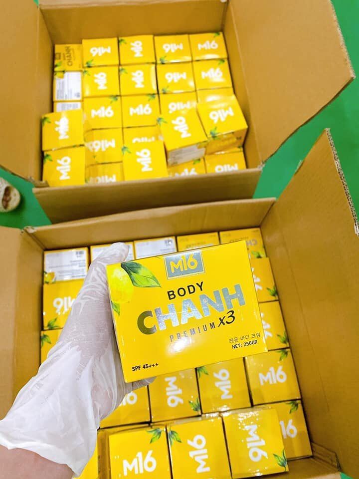 [HCM]Kem Body Chanh M16 Chính Hãng 100%