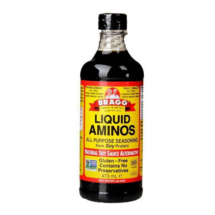 Nước tương đậu lành giàu dinh dưỡng Bragg s Liquid aminos naturral soy