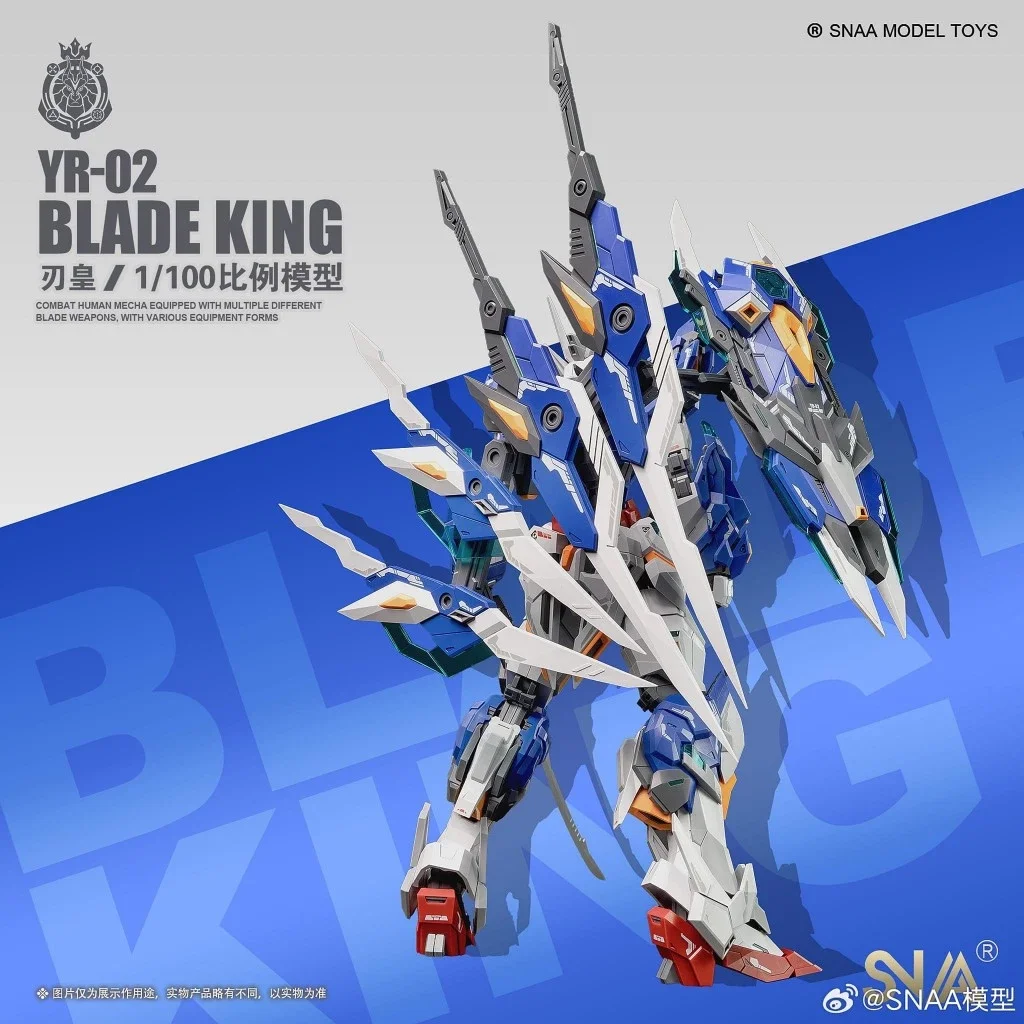 Mô Hình Lắp Ráp MG 1/100 YR-02 Blade King SNAA (Super Nova)