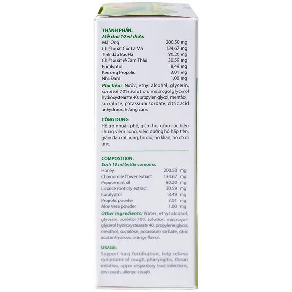 Xịt Họng Thảo Dược Eugica Mega We Care 10Ml