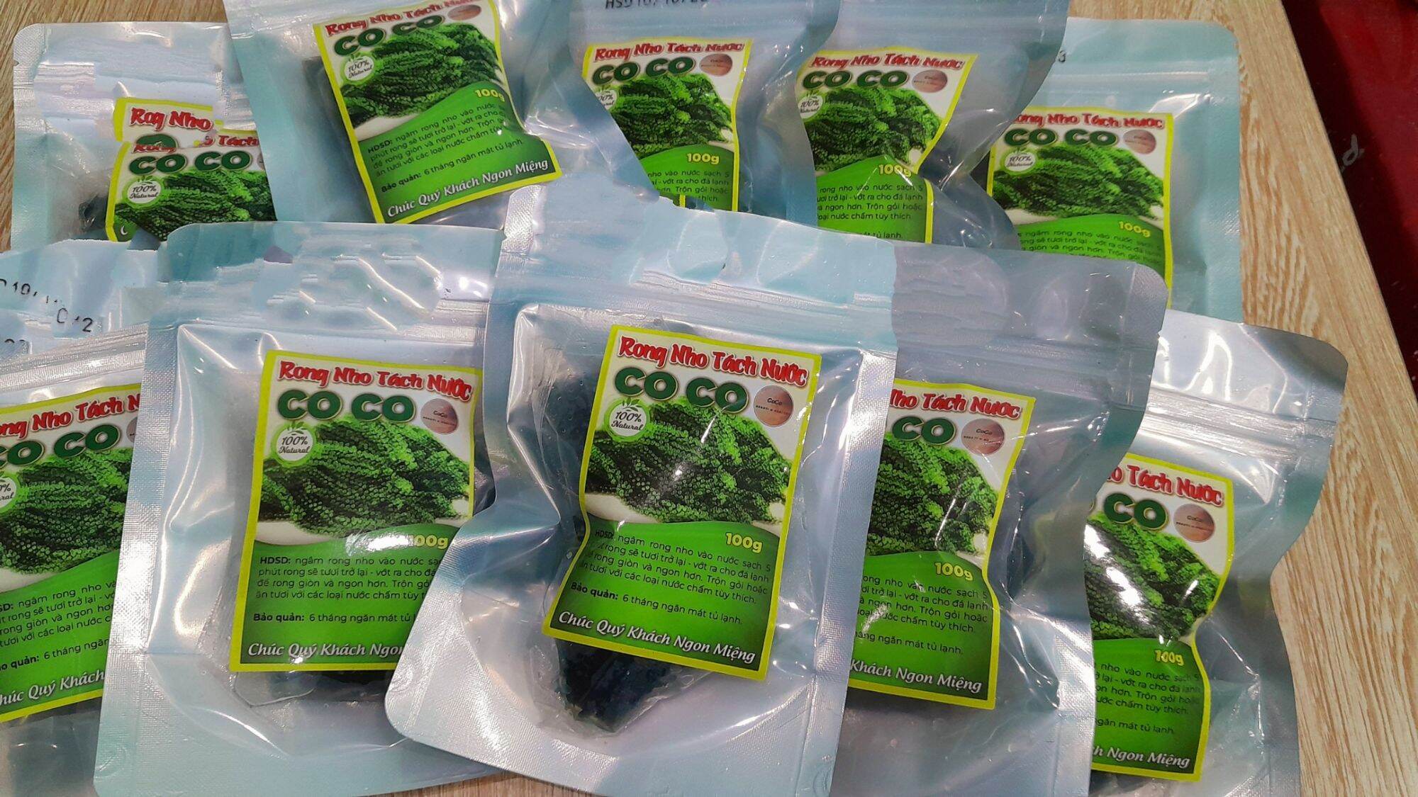 Rong Nho CoCo 100gram + Sốt