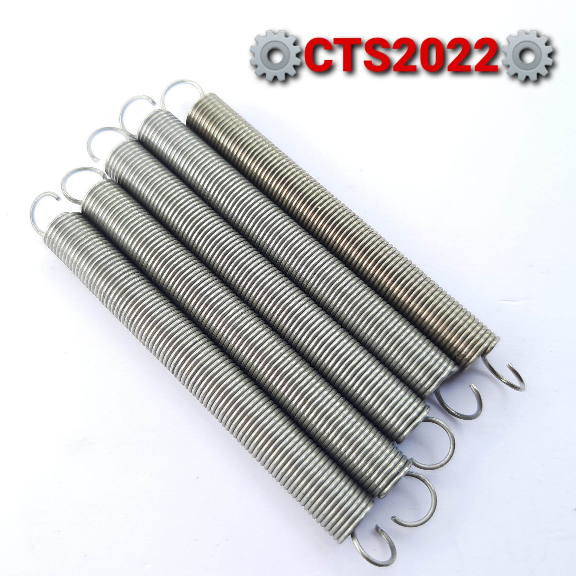 Lò xo kéo inox phi 6mm sợi 0.5mm