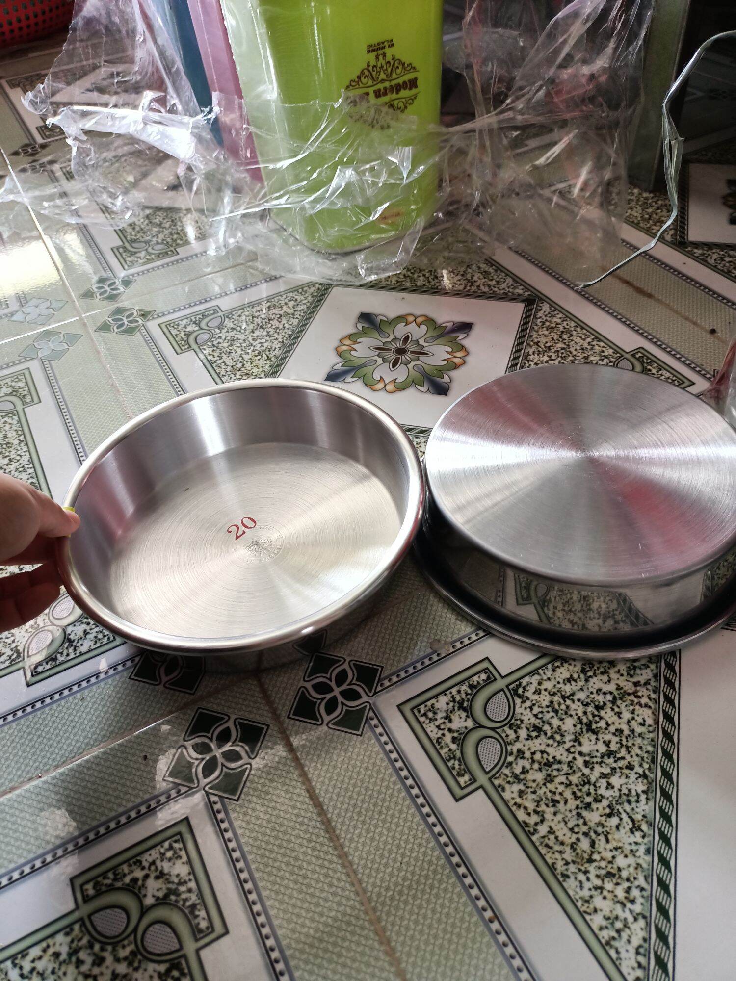Bơ xửng nhôm đk 20cm