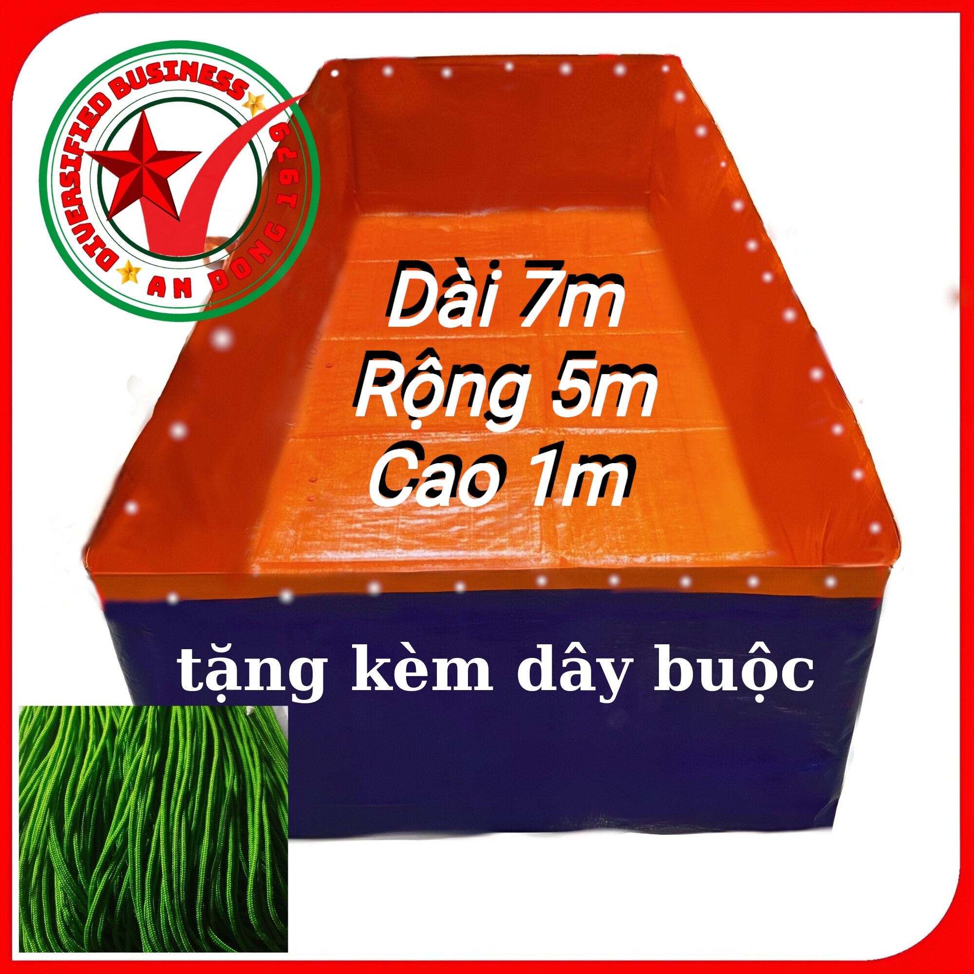 Bể nuôi lươn ốc ếch tôm cá tặng thêm dây dù...