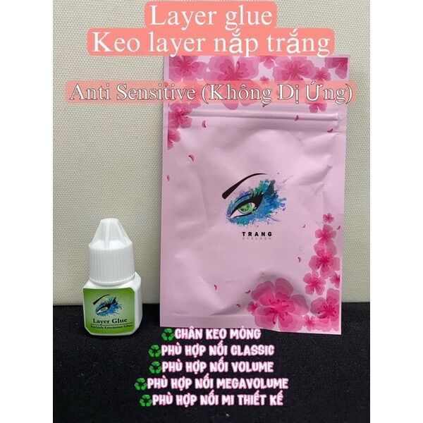 [HCM]Keo Nối Mi Hàn Quốc Layer Siêu Bền 7-8 tuần/ Eyelash Extension Glue