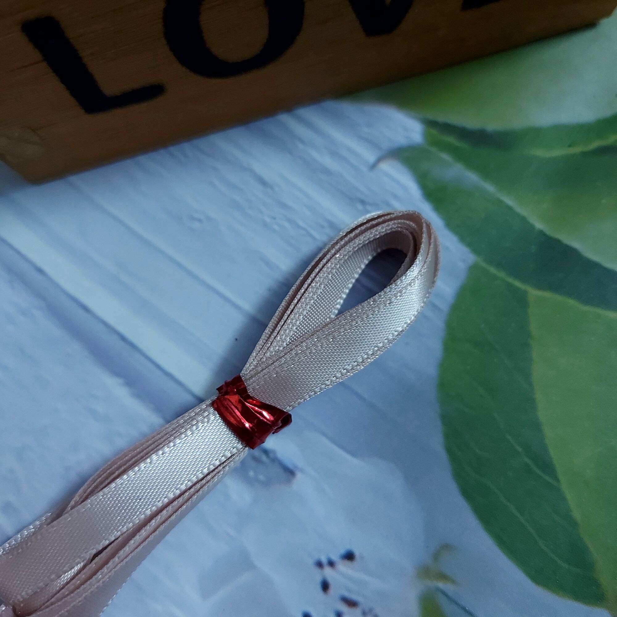 (DÂY 10 MÉT) RUY BĂNG LỤA, PHỤ KIỆN THỦ CÔNG , BẢN RỘNG 5MM.